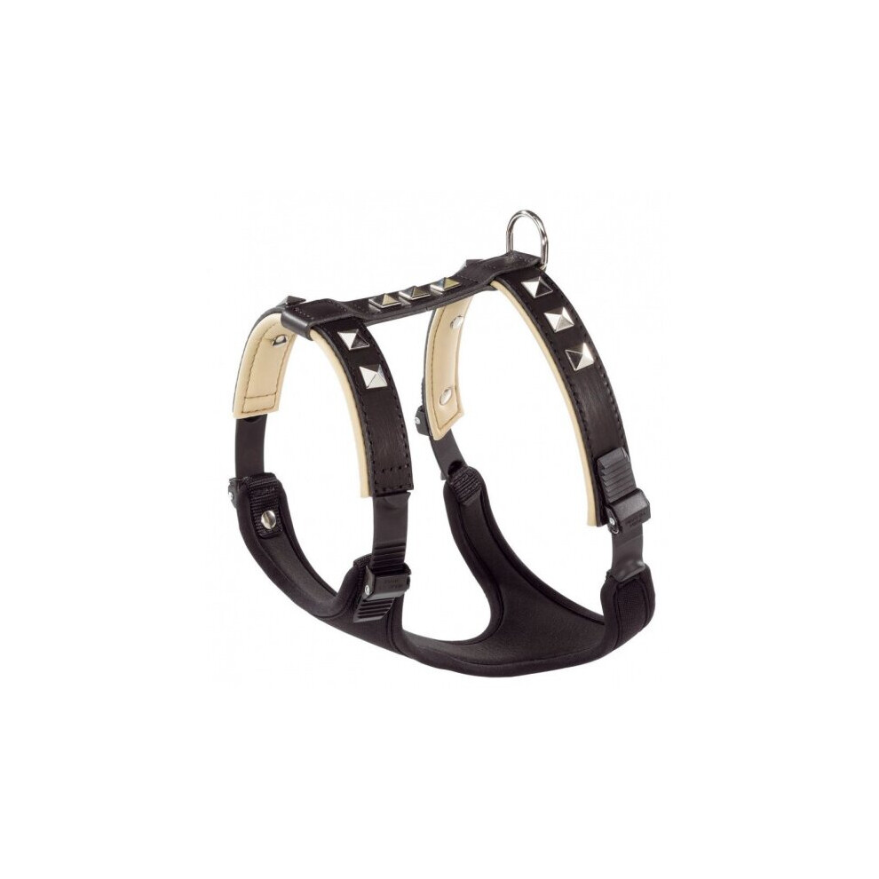 dog harness Giotto Luxor 38/46 x 57/65 cm leather black