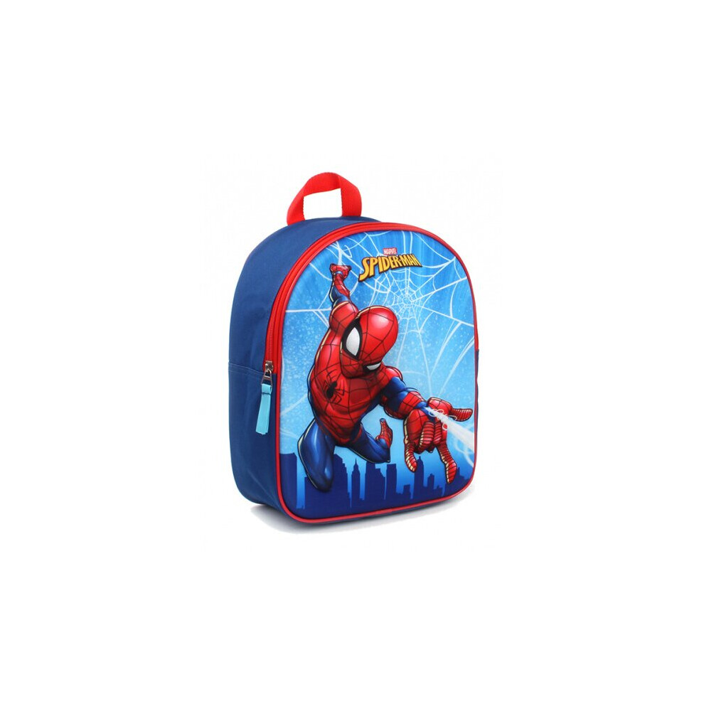 backpack Spider-Man 3D 9 liters polyester blue/red