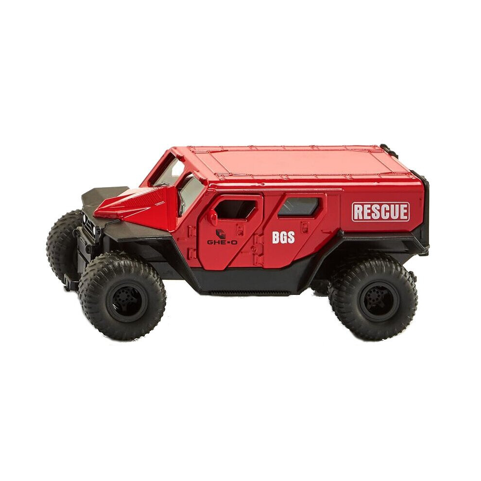 emergency vehicle GHE-O Rescue 113 x 56 cm steel red/black