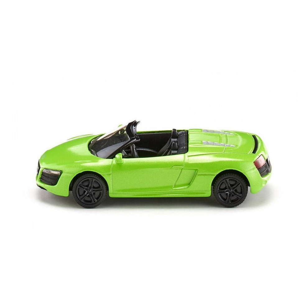 Audi R8 Spyder sports car green (1316)