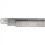 ruler 30 cm metal silver 2