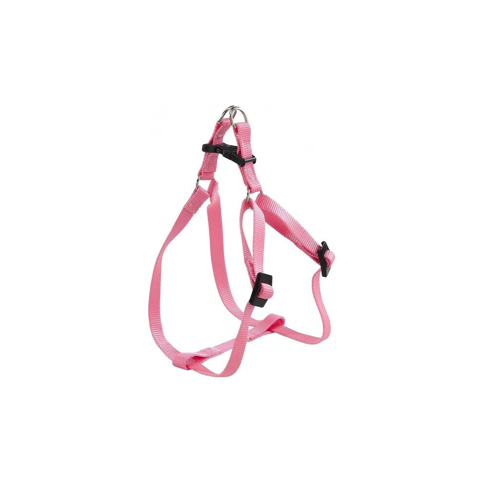 dog harness Easy 32 to 47 cm nylon pink