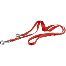 dog line Club-GA 200 x 2.5 cm nylon/steel red