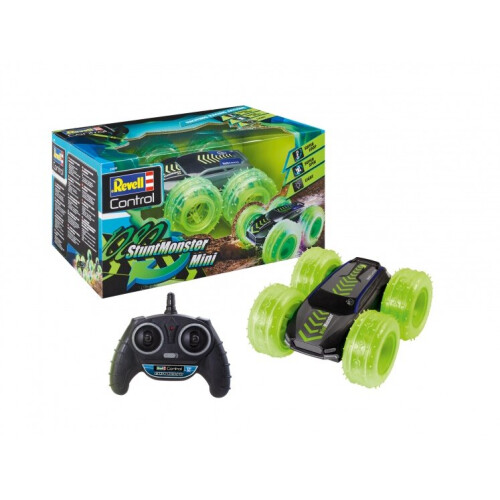 Revell RC stunt car with illumination black/green 15.7 cm 1