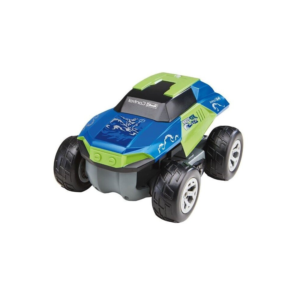 RC Stunt Car Nepturn blue/green 2.4 GHz 17.7 X 17.7 Cm