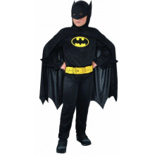 Batmanboys' costume 110 cm polyester black