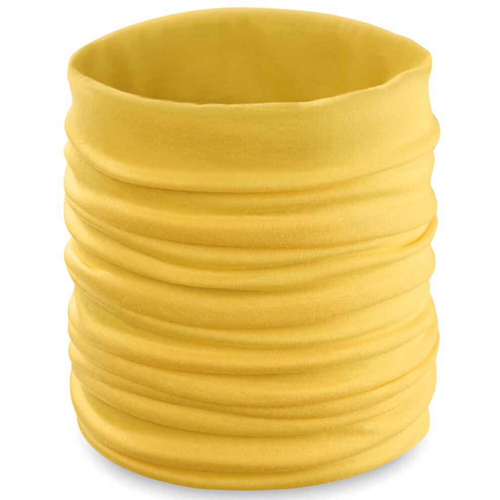 (Yellow) Balaclava Cycling Neck Warmer Tube Face Mask Yellow 5056384618688