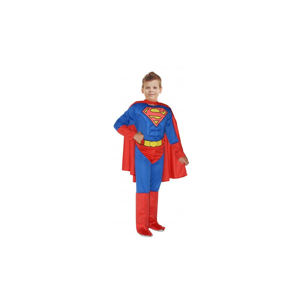 costume Superman boys blue/red size 98-104