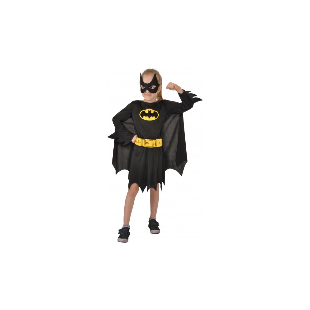 costume Batgirlgirls black 4-piece size 146-158