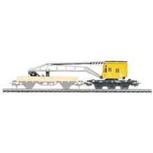 crane truck Start Up 8.3 x 3.5 cm yellow/black