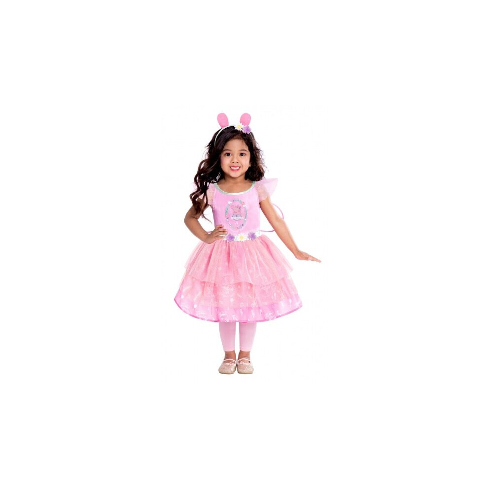 costume Peppa Fairygirls pink 4-6 years 4-piece