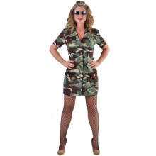 dress army ladies polyester green mt S