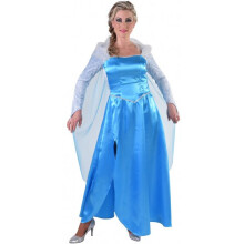 dress ice princess ladies polyester blue size XS