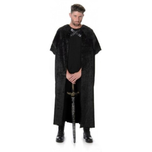 Men's fur cape