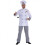 dress up clothing Chef polyester white size XL 1