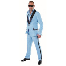 costume Smoking men's polyester blue mt S