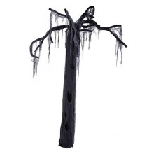 decoration swamp tree 200 x 30 cm polyester black