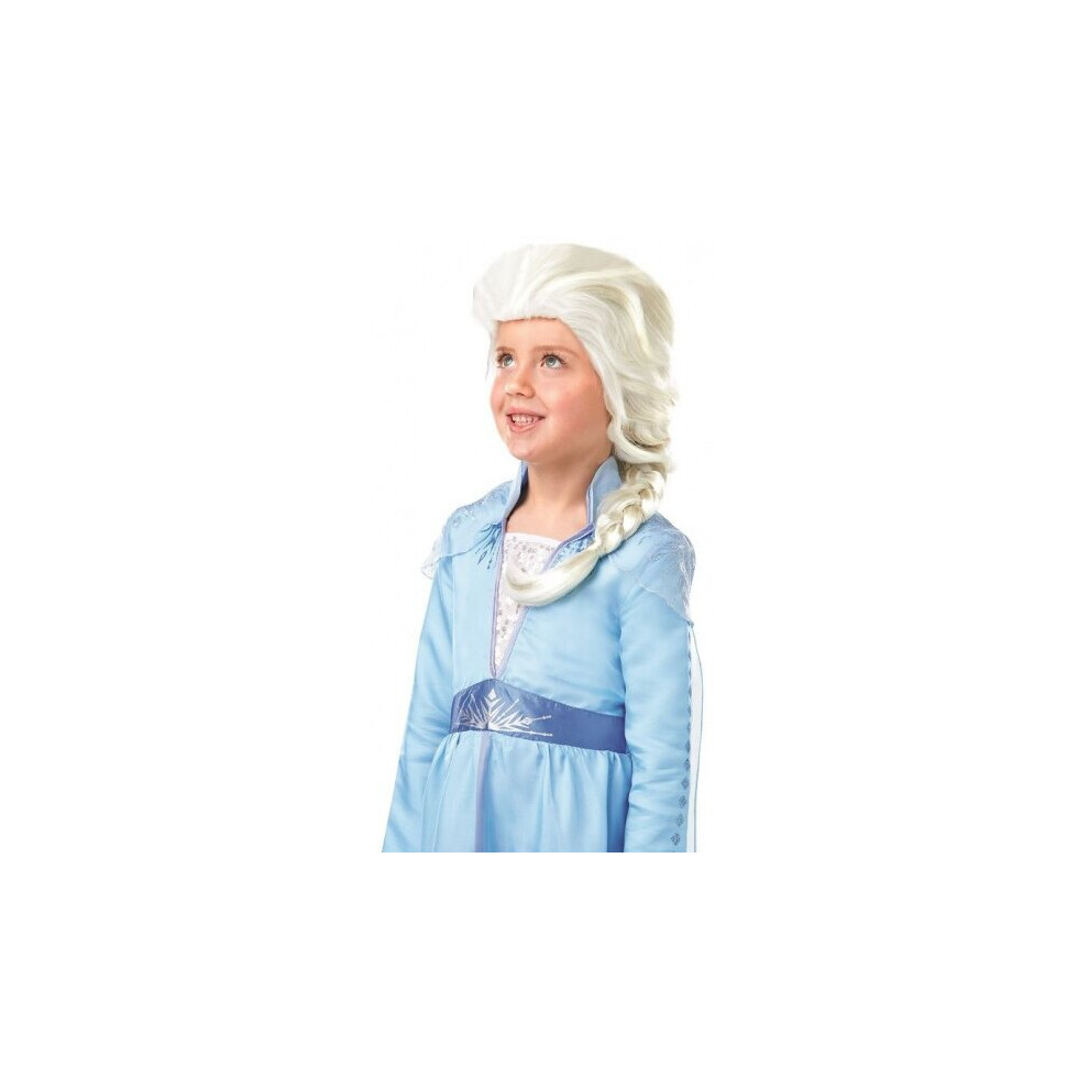 Rubies Wig Elsa Frozen 2 Girls Blond