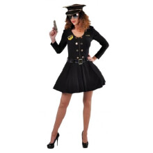 dress Police ladies polyester 2-piece size L