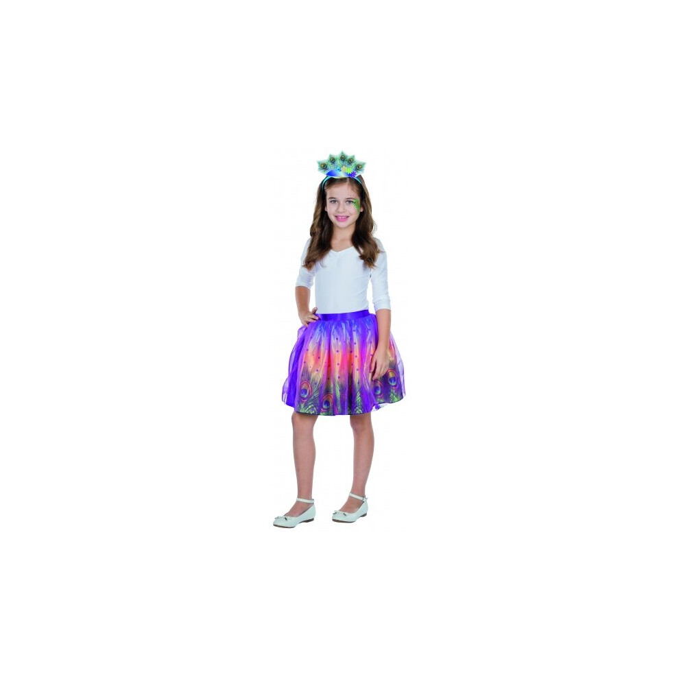 children's costume Peacock Tutu multicolor one size