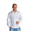 shirt with sequins men's polyester white size S 1
