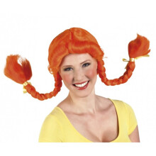 Orange wig for women