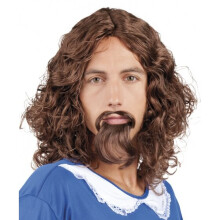 Men's Musketeer Wig and Mustache