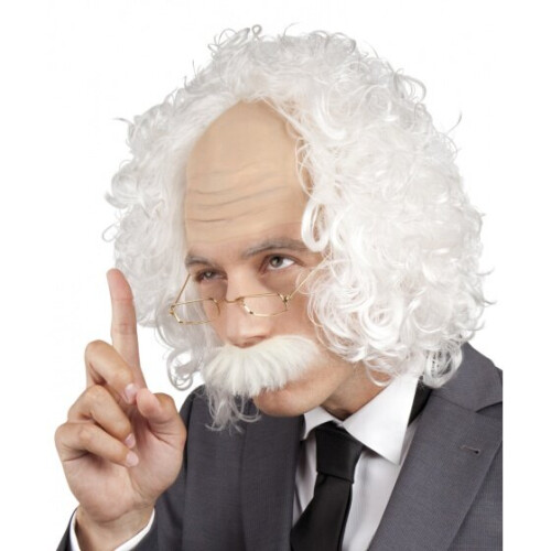 Einstein wig for men