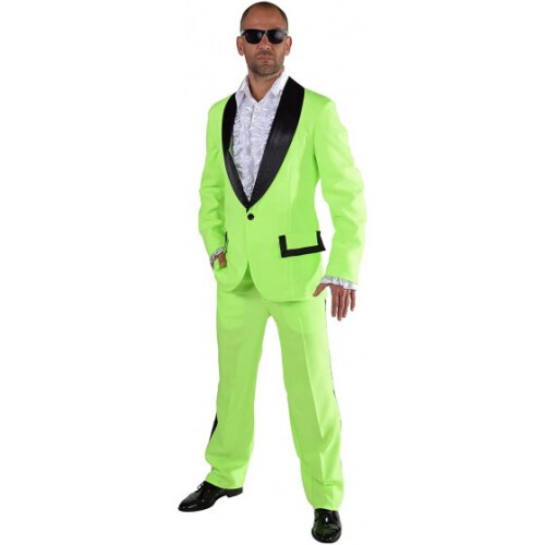 costume Smoking men's polyester green mt XS