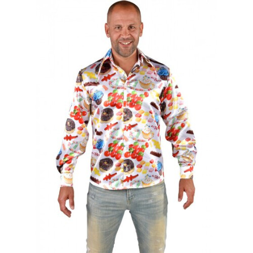 blouse Candy Mix men's polyester size XXL