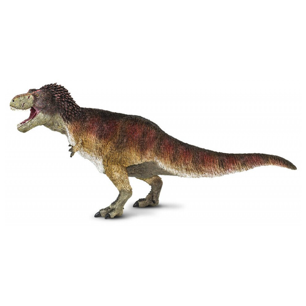 dinosaur T-Rex boys 30 cm rubber brown