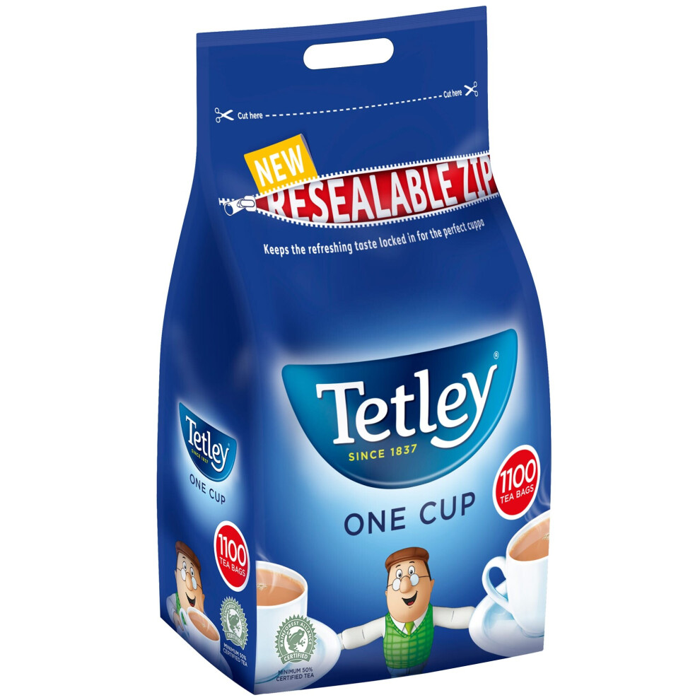 Tetley Original One Cup Tea Bags - 1x1100