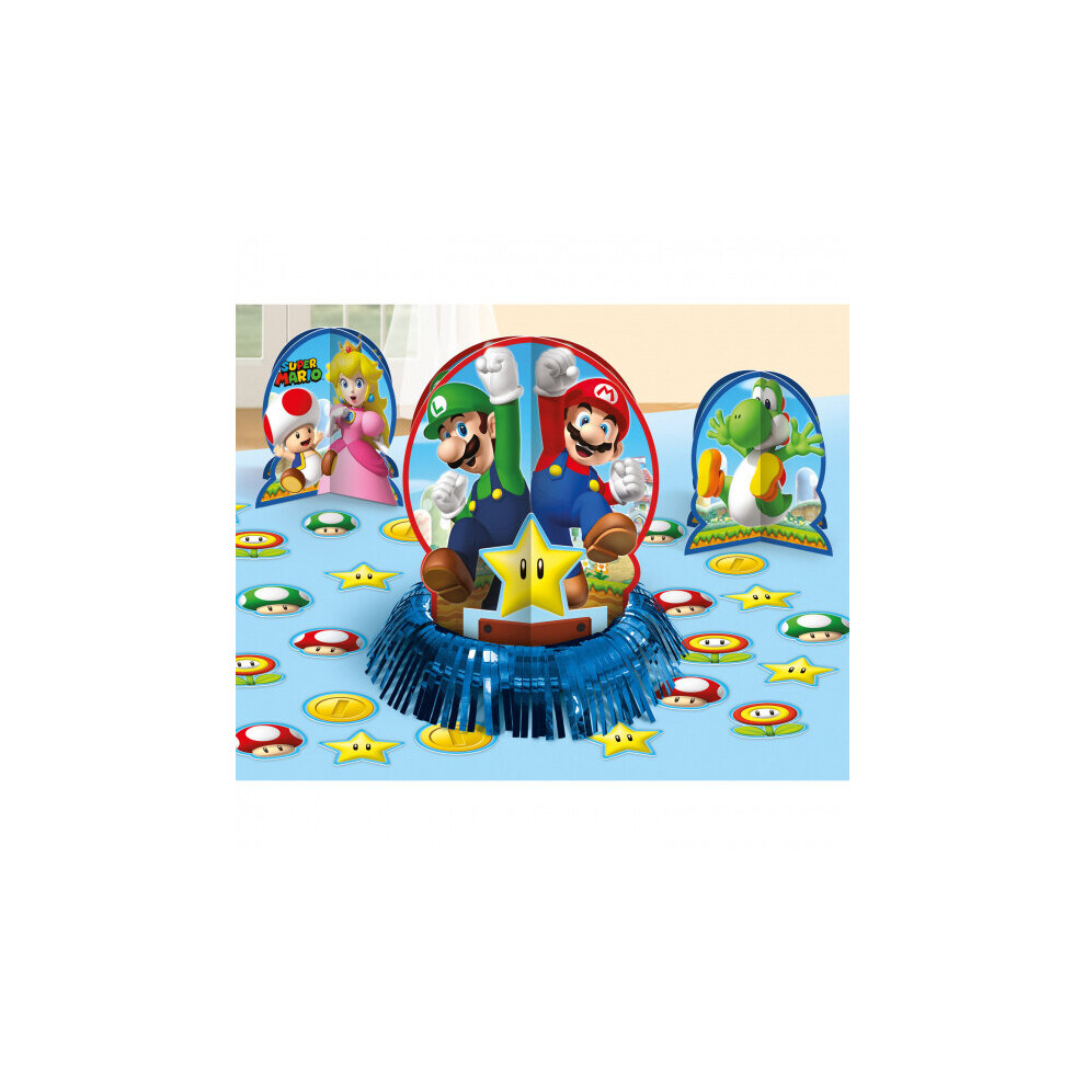table decoration Super Mario junior 32 cm paper 23 pieces
