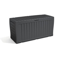 Keter Marvel+ 270L Garden Storage Box - Grey