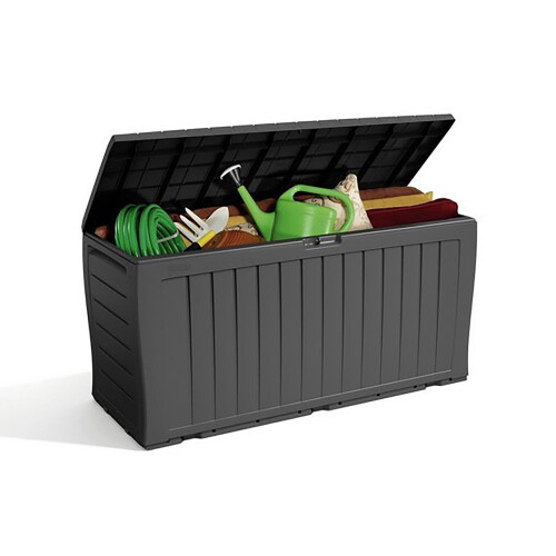 Keter Keter Marvel+ 270L Garden Storage Box - Grey 1