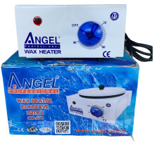 (Angel Professional Midi Metal Wax Heater for Barbers Salon NOT PLASTIC 200mL) HOT HARD WAX BEANS Waxing Hair Removal Kit 100g UK