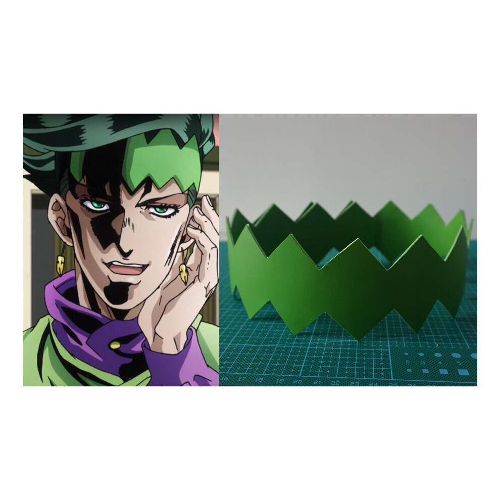 (Green) JoJo's Bizarre Adventure Rohan Kishibe Headband