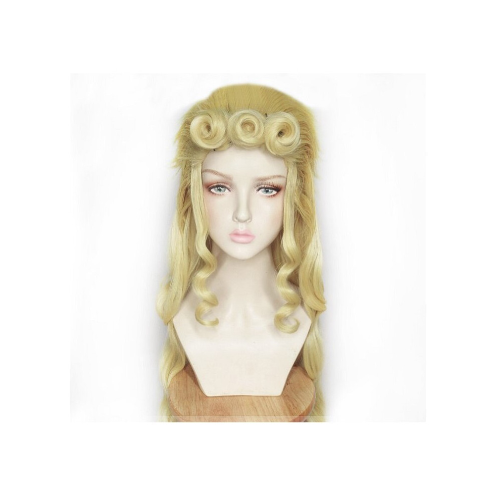 Jojo's Bizarre Adventure Giorno Giovanna Genderbend Cosplay Wig Yellow