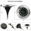 4PC Solar Decking Lights Floor Decking Outdoor Garden White light 8