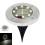 4PC Solar Decking Lights Floor Decking Outdoor Garden White light 2