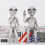 2X Garden Outer Space Alien Statue Resin Decoration Gift 6