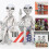 2X Garden Outer Space Alien Statue Resin Decoration Gift 1