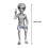 2X Garden Outer Space Alien Statue Resin Decoration Gift 2