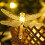 (7 M/50LED/solar energy/8 modes) Solar String Lights Dragonfly Shaped Waterproof Fairy Decoration Lighting for Indoor/Outdoor,Patio Christmas Party Holiday Decorations 4