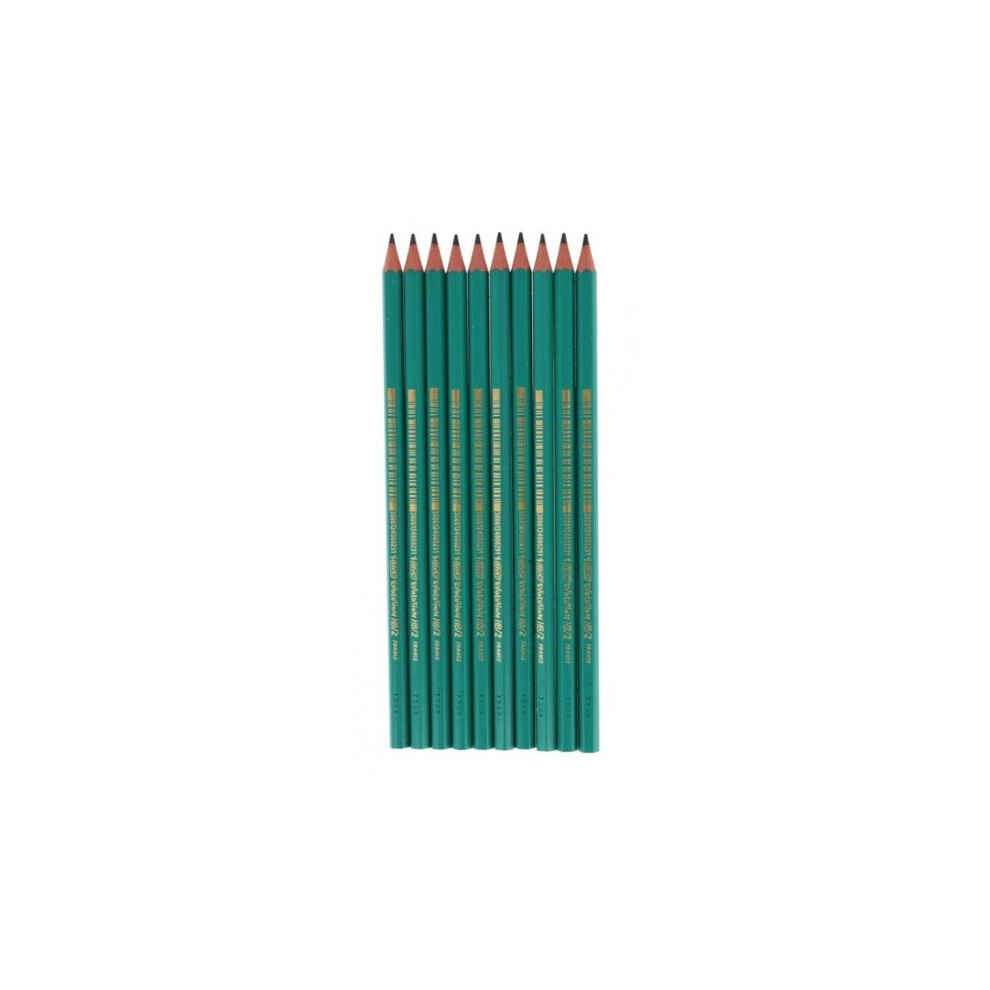graphite pencils Evolution HB green 10 pcs