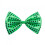 bow tie St. Patrick's Day polyester green one-size 1