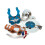 Clementoni craft set Captain America boys cardboard 3-piece 4