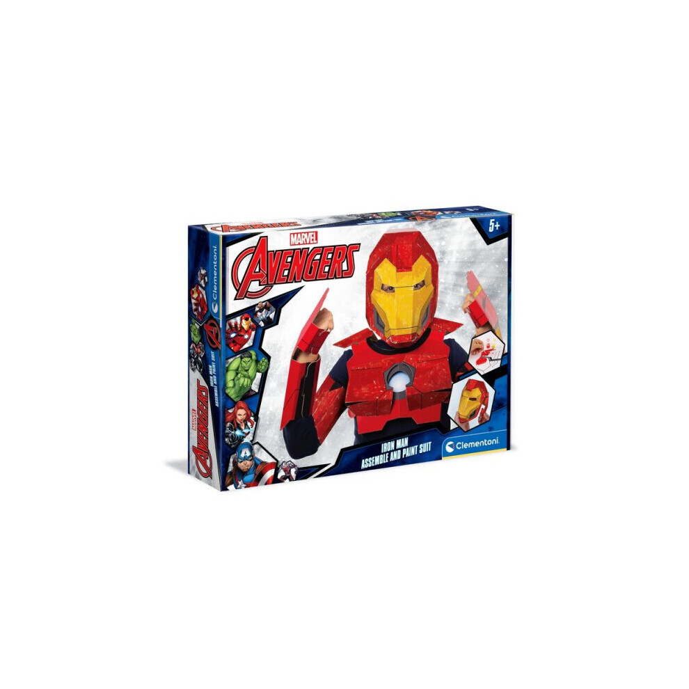 craft set Marvel Avengers boys cardboard 3-piece