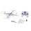 Revell quadrocopter go! Stunt 2.4 GHz blue/white 31 cm 4