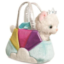 Rainbow Cat Junior 20 Cm Plush White - Plush Soft Toy